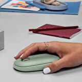 Tüm İpad Modelleriyle Uyumlu B110 520-092716 Sessiz Optik Kablosuz Mouse Pilli