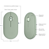Tüm İpad Modelleriyle Uyumlu B110 520-092716 Sessiz Optik Kablosuz Mouse Pilli