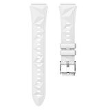 Sneezy Huawei Watch GT5 Pro 42mm İle Uyumlu Prism Metal Tokalı Soft Yumuşak Silikon Kordon