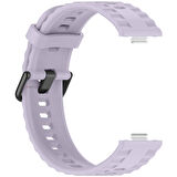 Huawei Watch Fit3 Fit 4 Fit 4 Pro İle Uyumlu GlacierFlex Metal Tokalı Spor Silikon Kordon