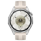 Sneezy Huawei Watch GT6 46mm ile Uyumlu Metal Tokalı Dikiş Detaylı Şık Dokuma Silikon Kordon