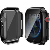 İOS Watch Series 10 46mm Uyumlu Hayalet PC Sert Kasa Ekran Koruycu 360 Güvenli Koruma