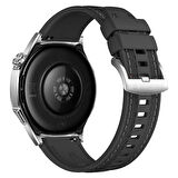 Redmi Watch 5 Active Redmi 5 Lite ile Uyumlu Metal Tokalı Dikiş Detaylı Şık Dokuma Silikon Kordon