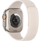 Apple Watch 2-3-4-5-6-7-8-10 & SE Uyumlu Manyetik Desenli Spor Silikon Kordon (38/40/41 & 42 mm)