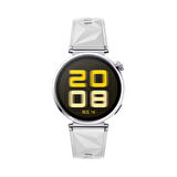 Sneezy Huawei Watch GT5 41mm İle Uyumlu Prism Metal Tokalı Soft Yumuşak Silikon Kordon