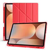 Samsung Galaxy Tab S10 Plus X820 12.4 İnç Katlanabilir Kalemlikli Standlı Akıllı Kılıf