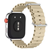 Redmi Watch 5 Active Redmi 5 Lite Uyumlu Kordon Kordon Ocean Tasarım Metal Toka Soft Silikon Kordon