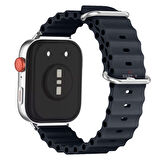 Redmi Watch 5 Active Redmi 5 Lite Uyumlu Kordon Kordon Ocean Tasarım Metal Toka Soft Silikon Kordon