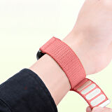 Samsung Galaxy Watch 8 44mm 40mm 47mm İle Uyumlu Naylon Spor Loop Kordon Ayarlanabilir Rahat ve Dayanıklı