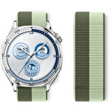 Huawei Watch GT5 46mm GT4 46mm İle Uyumlu Ayarlanabilir Cırt Cırtlı Yumuşak Spor Kumaş Örgü Kordon