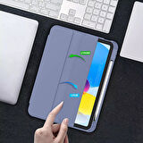 Apple iPad 11.Nesil 11 İnç 2025 Kılıf Premium Kalem Bölmeli Uyku Modlu Kapaklı Smart Case