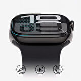 Apple Watch Series 10 42mm Uyumlu Polymer Temperli Nano 0.5 mm Watch Ekran Koruyucu