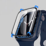 Apple Watch Series 10 42mm Uyumlu Polymer Temperli Nano 0.5 mm Watch Ekran Koruyucu