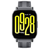 Redmi Watch 5 Active Redmi 5 Lite ile Uyumlu Metal Tokalı Dikiş Detaylı Şık Dokuma Silikon Kordon