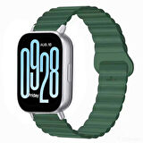 Redmi Watch 5 Active Redmi 5 Lite Uyumlu Kordon Harmony Duo Magnetik Silikon Kordon