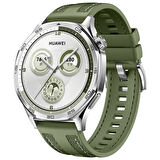 Sneezy Huawei Watch GT4 46mm ile Uyumlu Metal Tokalı Dikiş Detaylı Şık Dokuma Silikon Kordon