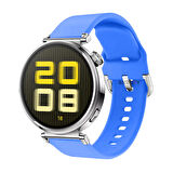 Huawei Watch GT5 41mm İle Uyumlu A Kalite Yumuşak PureLux Soft Tokalı Silikon Kordon