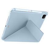 Apple iPad Pro 11 inç 3.Nesil M1 2021 Uyumlu Kılıf Üçgen Katlanabilir Kalem Şarj Bölmeli Kılıf