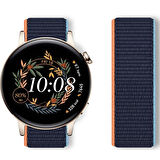 Huawei Watch GT3 42mm GT2 42mm İle Uyumlu Ayarlanabilir Cırt Cırtlı Yumuşak Spor Kumaş Örgü Kordon