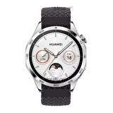 Sneezy Huawei Watch GT5 46mm İle Uyumlu 22mm Metal Klips Solo Fiberlink Örgü Kordon