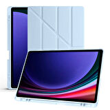 Samsung Galaxy Tab S6 Lite 2024 P620 10.4 İnç Katlanabilir Kalemlikli Standlı Akıllı Kılıf