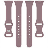 Huawei Watch Fit3 Fit 4 Fit 4 Pro İle Uyumlu İnce Ve Zarif Tasarım Silikon Kordon Kayış