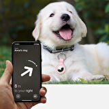 Apple AirTag Uyumlu Silikon Koruyucu Anahtarlık Arkası Kapalı Düşmez Yıkanabilir