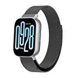 Redmi Watch 5 Active Redmi 5 Lite Uyumlu Kordon Kordon Woven Wire Tasarım Metal Hasır Kordon