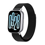 Redmi Watch 5 Active Redmi 5 Lite Uyumlu Kordon Kordon Woven Wire Tasarım Metal Hasır Kordon