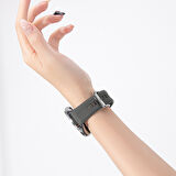 Sneezy Huawei Watch GT6 Pro 46mm İle Uyumlu Spor Silikon Metal Tokalı Soft Saat Kordonu