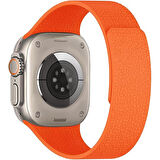 Apple Watch 2-3-4-5-6-7-8-10 & SE Uyumlu Manyetik Desenli Spor Silikon Kordon (38/40/41 & 42 mm)