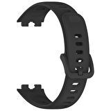 Huawei Band 8 Band 9 Tam Uyumlu Yüksek Kalite Yumuşak Dokulu Silikon Kordon Kayış