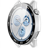 Huawei Watch GT5 46mm Kasa Uyumlu Kılıf Sert PC Kasa ve Ekran Koruyucu Kılıf