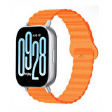 Redmi Watch 5 Active Redmi 5 Lite Uyumlu Kordon Harmony Duo Magnetik Silikon Kordon