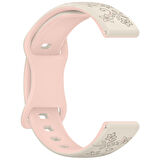 Redmi Watch 5 Active Redmi 5 Lite İle Uyumlu FloraFlex Çiçek Desenli Silikon Kordon