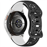 Huawei Watch GT4 41mm Uyumlu FloraFlex Çiçek Desenli Yumuşak Soft Silikon Kordon