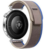 Huawei Watch GT6 41mm Uyumlu Kordon Trail Loop Cırtlı Yumuşak Kumaş Şık Kordon