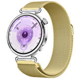 Huawei Watch GT6 41mm Uyumlu Manyetik Milanese Loop Metal Kordon 