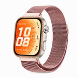 Huawei Watch Fit 5 Pro Uyumlu Milanese Örgü Metal Mıknatıslı Ayarlanabilir Kordon