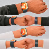 Huawei Watch Fit 5 Pro Uyumlu Milanese Örgü Metal Mıknatıslı Ayarlanabilir Kordon