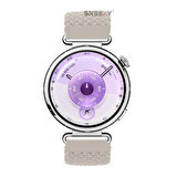 Sneezy Huawei Watch GT6 41mm İle Uyumlu FiberLink Manyetik Tokalı Kumaş Örgü Kordon