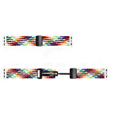 Sneezy Huawei Watch GT6 41mm İle Uyumlu FiberLink Manyetik Tokalı Kumaş Örgü Kordon