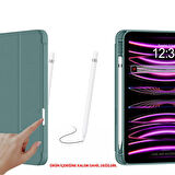 Apple iPad 11.Nesil 11 İnç 2025 Kılıf Premium Kalem Bölmeli Uyku Modlu Kapaklı Smart Case