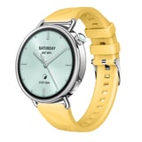 Sneezy Mi Watch S4 41mm İle Uyumlu Prism Metal Tokalı Soft Yumuşak Silikon Kordon