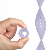 Samsung Galaxy Watch 8 44mm 40mm İle Uyumlu Klasik PureLux Soft Silikon Kordon