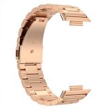 Huawei Watch Fit 3 İle Uyumlu Ironweft Paslanmaz Döküm Çelik Metal Kordon - Dayanıklı ve Şık