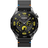 Huawei Watch GT2 46 GT2 Pro 46 İle Uyumlu Dalga Desenli Tokalı Yumusaş Soft Silikon Kordon