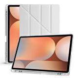 Samsung Galaxy Tab S10 Plus X820 12.4 İnç Katlanabilir Kalemlikli Standlı Akıllı Kılıf