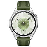 Sneezy Huawei Watch GT6 46mm ile Uyumlu Metal Tokalı Dikiş Detaylı Şık Dokuma Silikon Kordon