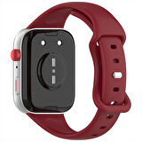 Huawei Watch Fit3 Fit 4 Fit 4 Pro İle Uyumlu İnce Ve Zarif Tasarım Silikon Kordon Kayış